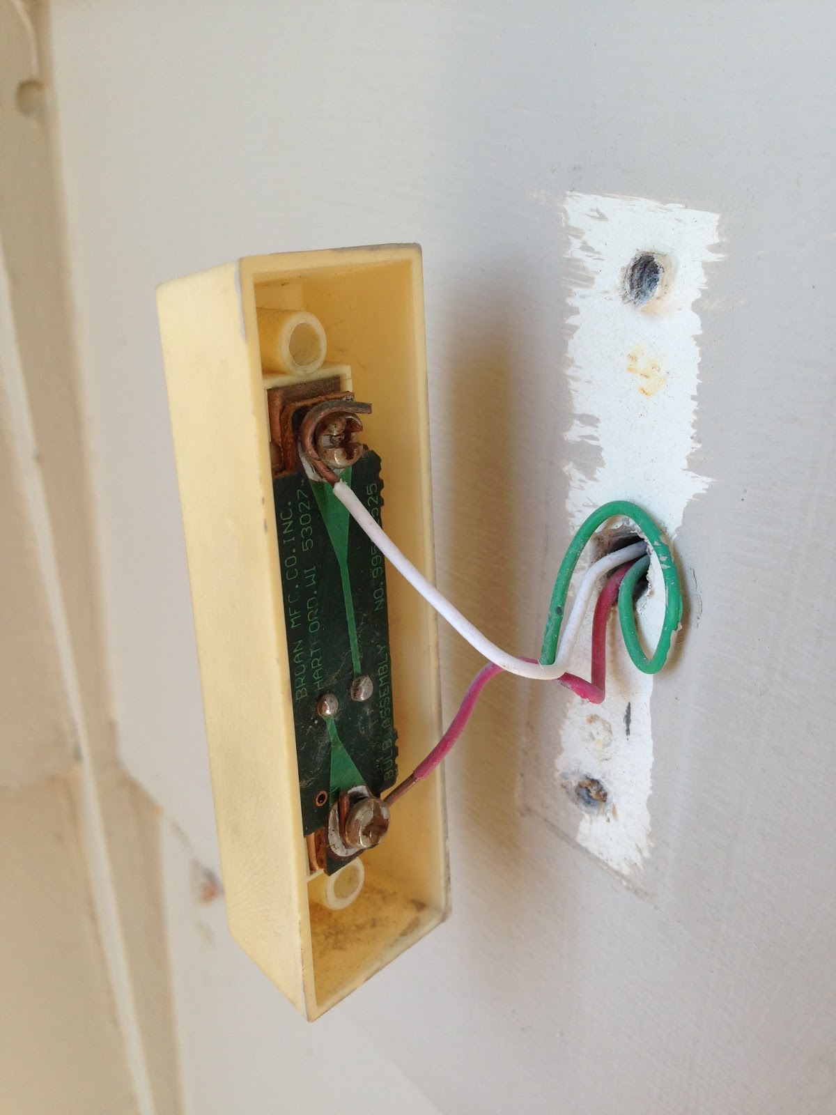 Crazy for Crafts Home Repair 101 Replacing a Doorbell